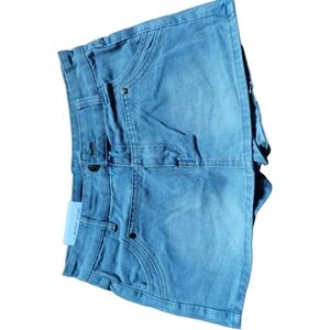 Blue Denim Short With a Free Camisole.